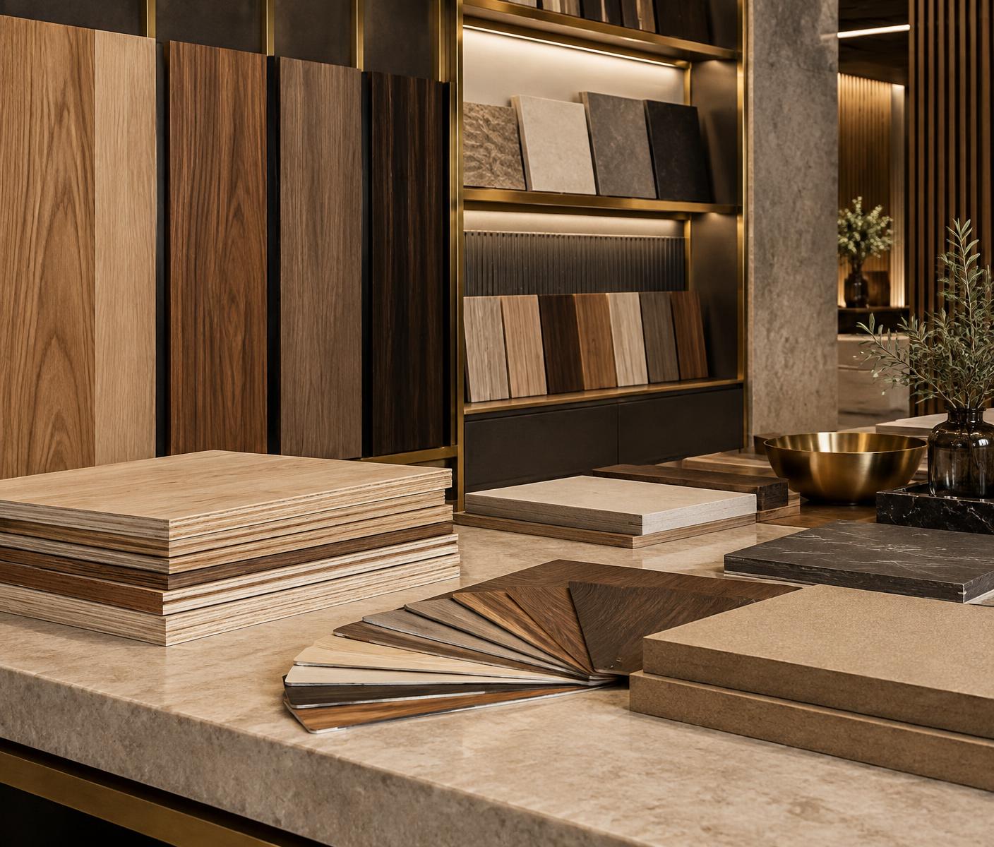 Interior Designers project materials